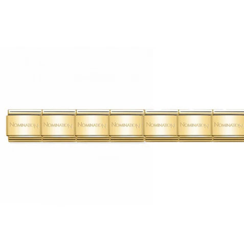 NOMINATION COMPOSABLE CLASSIC BRACELET BASE 030001/008 GOLD IP