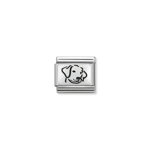 NOMINATION COMPOSABLE CLASSIC LINK 330109/06 DOG IN 925 SILVER