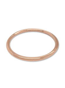 KIDS ROSE GOLD PLATED STAINLESS STEEL 45MM GOLF BANGLE