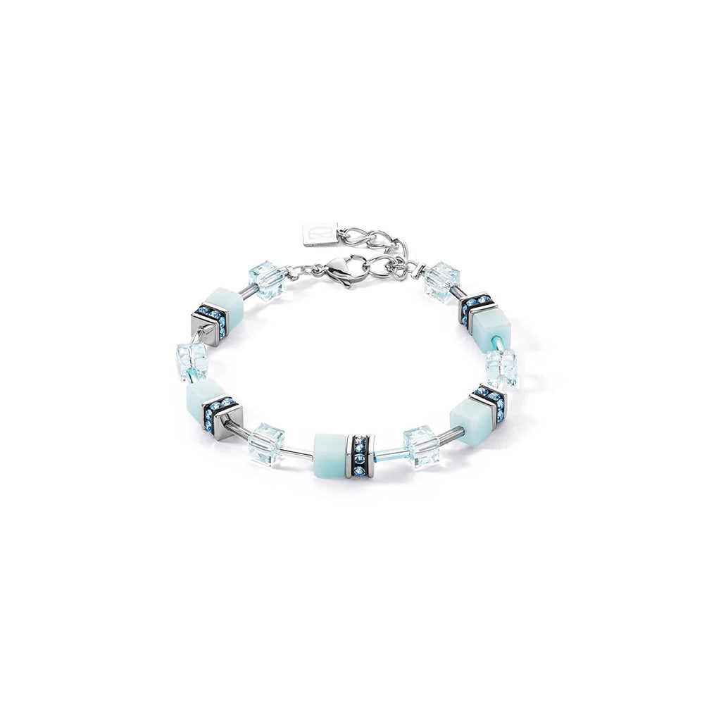 COEUR DE LION GEOCUBE ICE BLUE BRACELET 4020/30_2020