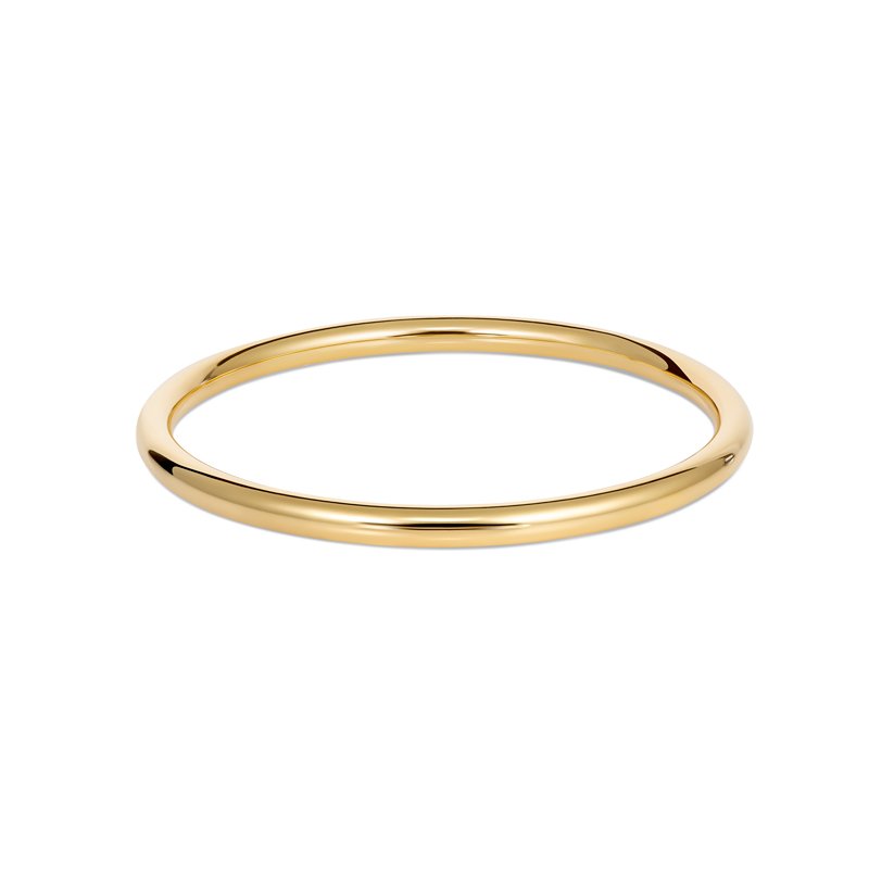 KIDS YELLOW GOLD PLATED BASE METAL GOLF BANGLE 45MM