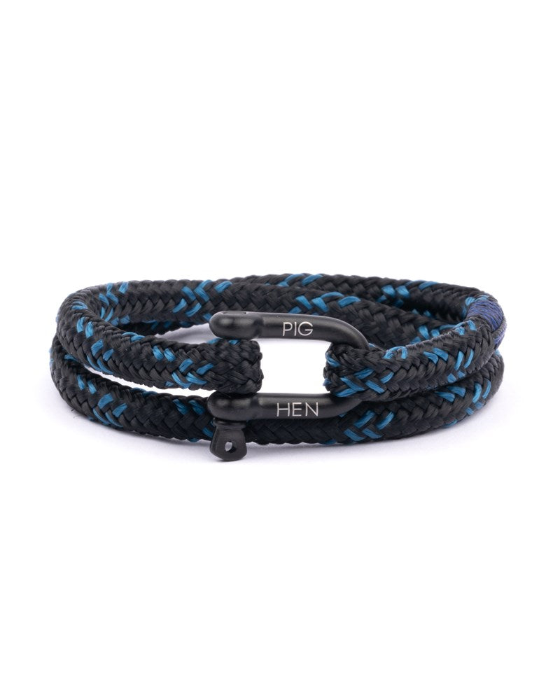 PIG & HEN SALTY STEVE OCEAN BLUE-BLACK/BLACK