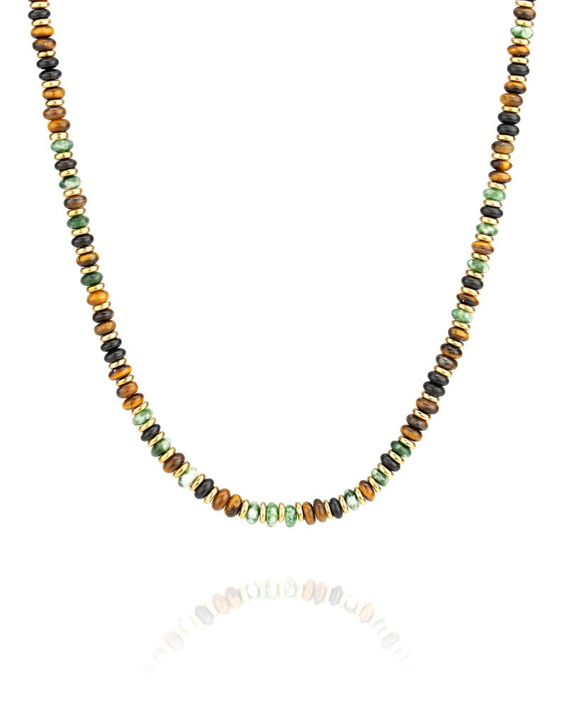 PIG & HEN BRONTIDE NECKLACE NAGOYA GOLD