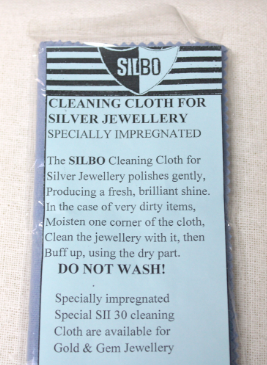 SILBO POLISHING CLOTH - SILVER - 300X240MM