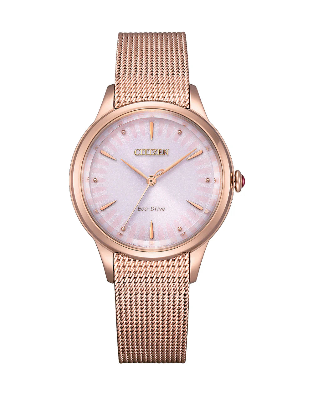 CITIZEN LADIES ROSE ECO-DRIVE WATCH EM0819-80X