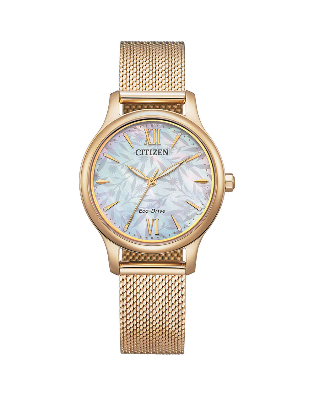 CITIZEN LADIES ROSE ECO DRIVE WATCH EM0892-80D