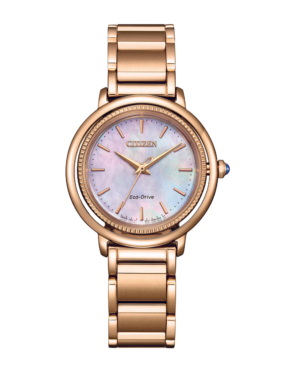 CITIZEN LADIES ROSE ECO-DRIVE WATCH EM1103-86Y