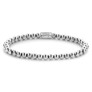 REBEL & ROSE LADIES BRACELET RR-40040-S SILVER SHINE - 4MM