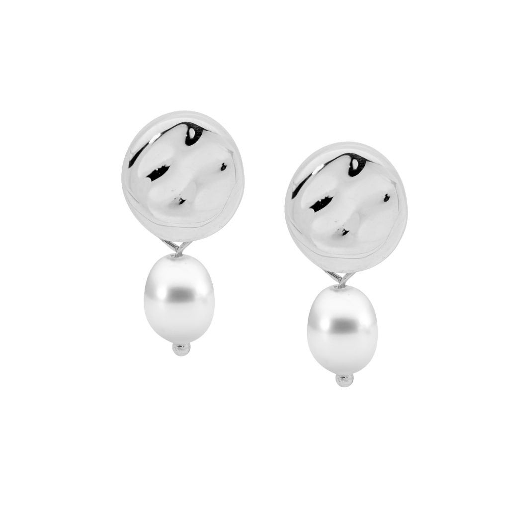 ELLANI COLLECTIONS STAINLESS STEEL EARRINGS