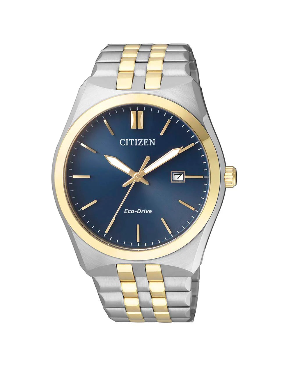 CITIZEN GENTS 2 TONE ECO-DRIVE WATCH BM7334-66L