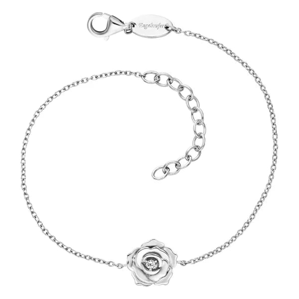 ENGELSRUFER ROSE SILVER CZ BRACELET