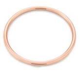 KIDS ROSE GOLD PLATED BASE METAL 40MM GOLF BANGLE
