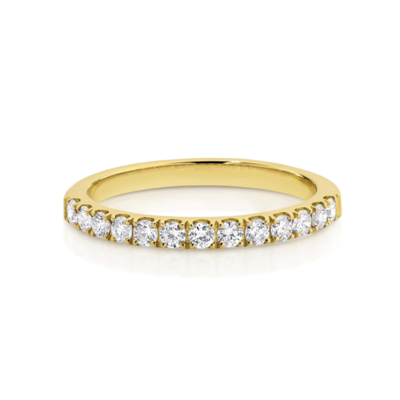 18K YG DIAMOND RING