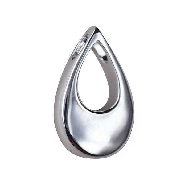 S/S TEARDROP MEMORIAL PENDANT