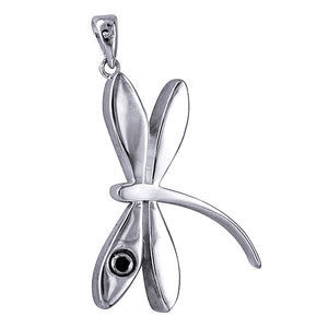 S/S DRAGONFLY MEMORIAL PENDANT