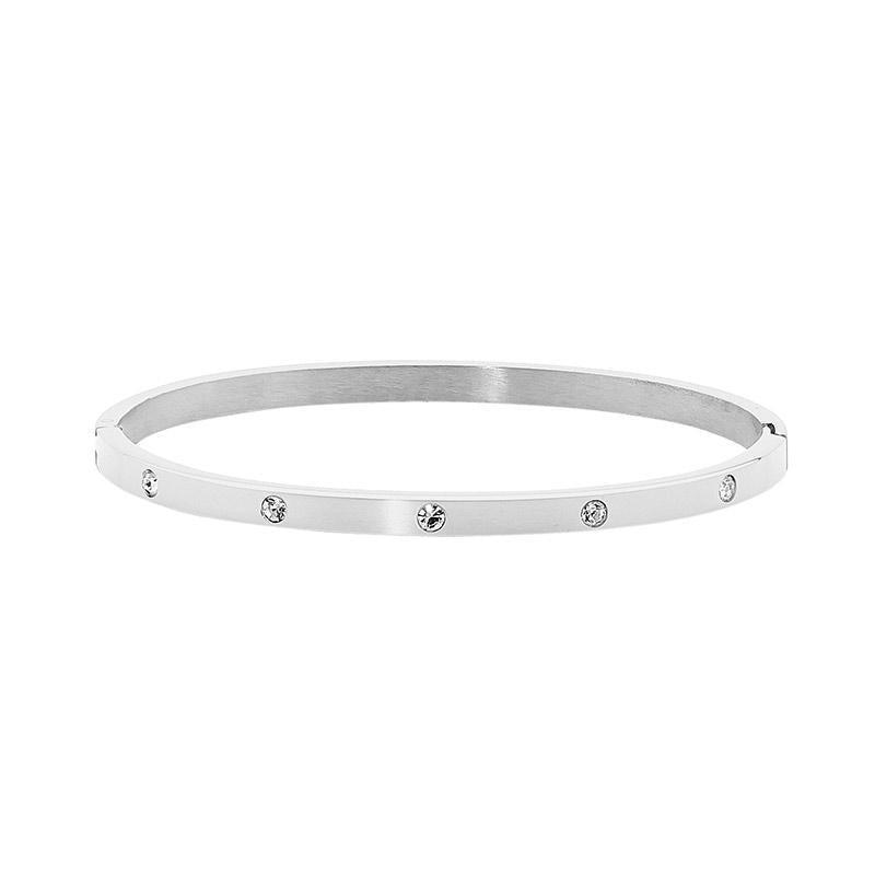 ELLANI COLLECTIONS STAINLESS STEEL BANGLE